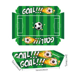 Choice Fußball Geburtstag Party Lebensmittel-Tabletts - Einweg Serviertabletts Mit Fußball Motiv - flohmarkt-deutschland.shop