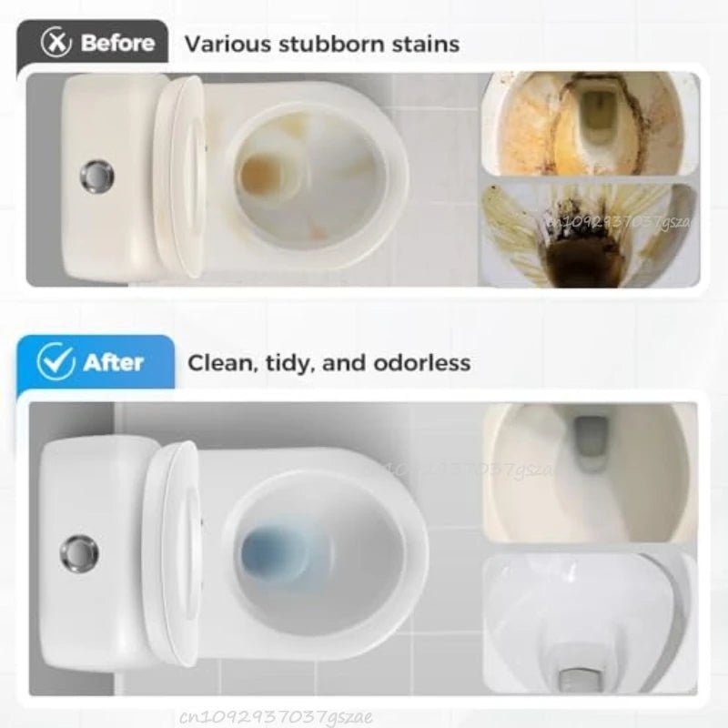 CleanHaus Toilettenbürste Mit Einwegkopf Wandmontage Und Einfachem Kopfwechsel Für Hygienische WC Reinigung - flohmarkt-deutschland.shop