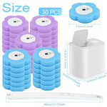 CleanHaus Toilettenbürste Mit Einwegkopf Wandmontage Und Einfachem Kopfwechsel Für Hygienische WC Reinigung - flohmarkt-deutschland.shop