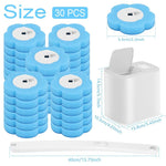 CleanHaus Toilettenbürste Mit Einwegkopf Wandmontage Und Einfachem Kopfwechsel Für Hygienische WC Reinigung - flohmarkt-deutschland.shop