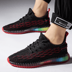 Coconut Shoes Mesh Flyknit Running Sneakers - Leichte Atmungsaktive Laufschuhe Für Jungen Und Mädchen Von 7 Bis 16 Jahren - flohmarkt-deutschland.shop