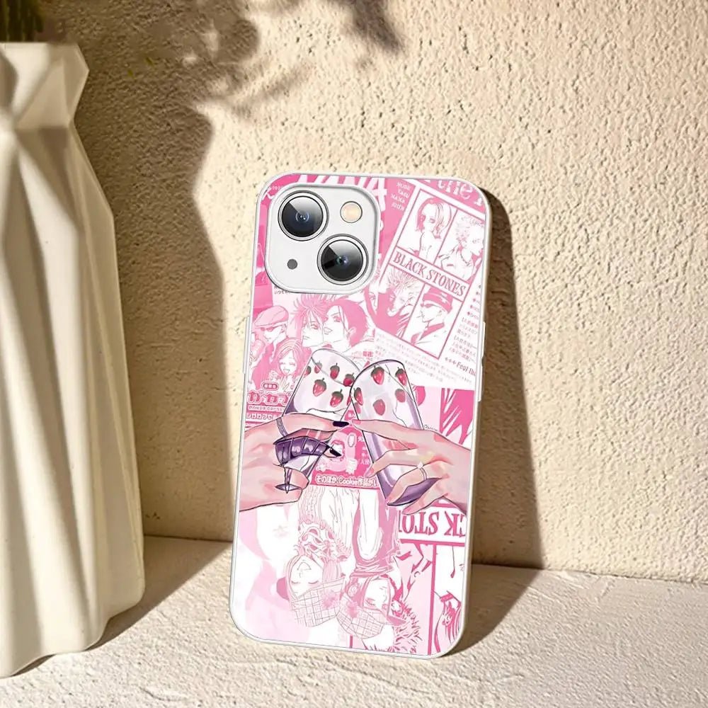 Comic Works N-Nana Anime Cool Tempered Glass For Iphone 14 13 12 11 Pro Mini XS MAX 14Plus X XS XR Fundas - flohmarkt-deutschland.shop