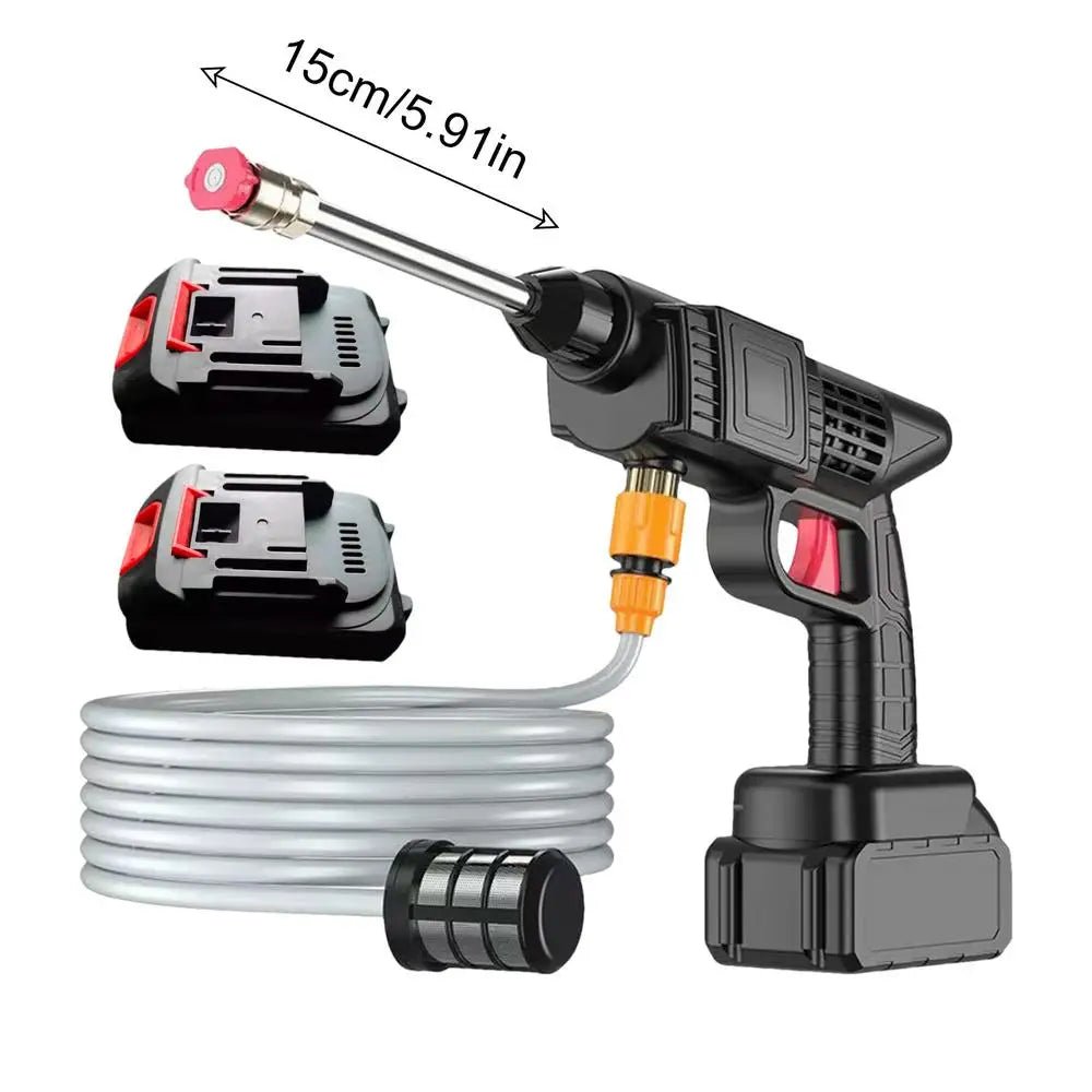 Cordless High Pressure Cleaner Washer Spray Water Guns Car Wash Pressure Water Cleaning Machine garden Electric Watering Guns - flohmarkt-deutschland.shop