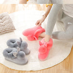 CosyRabbit Kaninchen Plüsch Hausschuhe Damen - Warme Weiche Füße Und Rutschfester Halt Für Kalte Abende - flohmarkt-deutschland.shop
