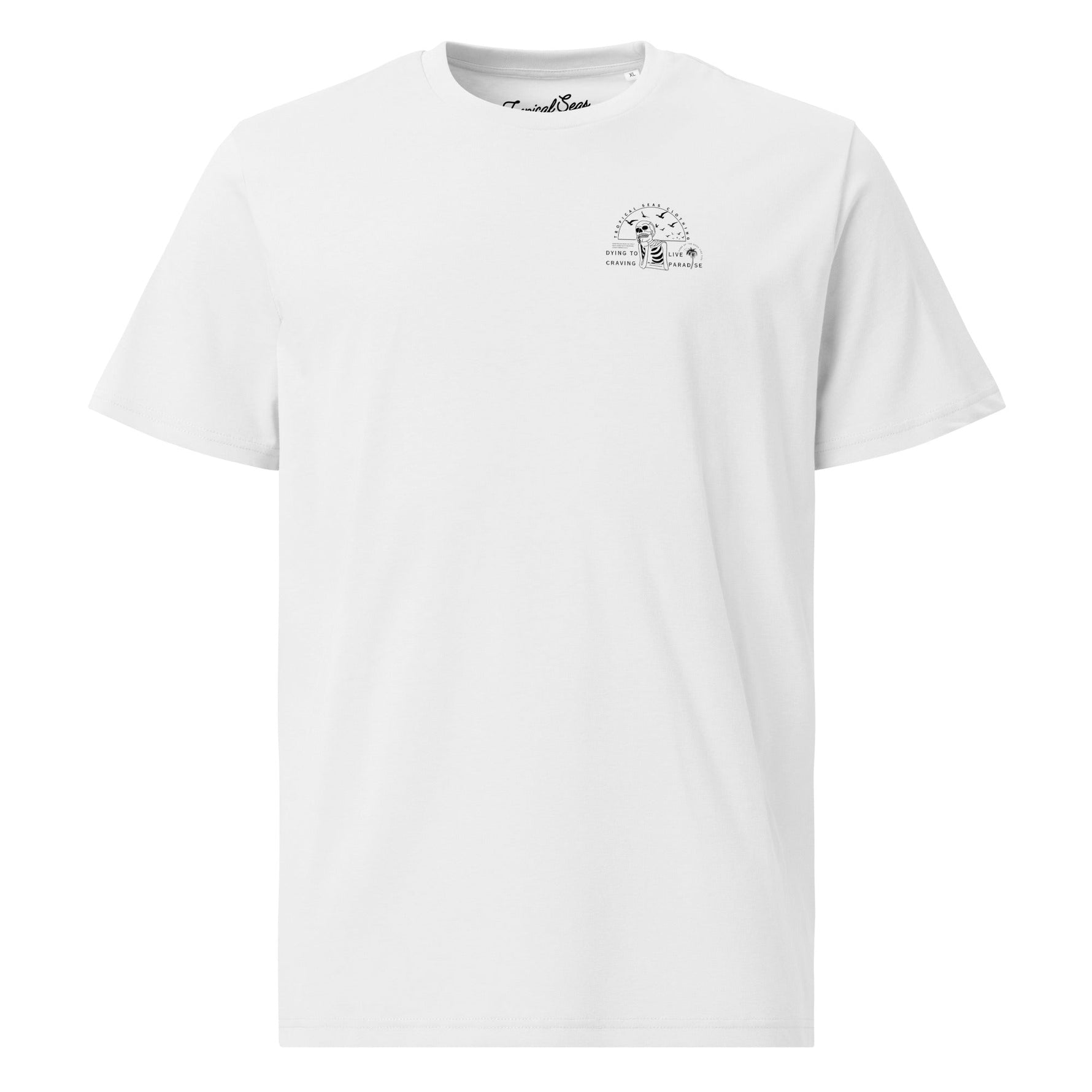 Craving Paradise Skeleton Organic Cotton t-shirt - flohmarkt-deutschland.shop