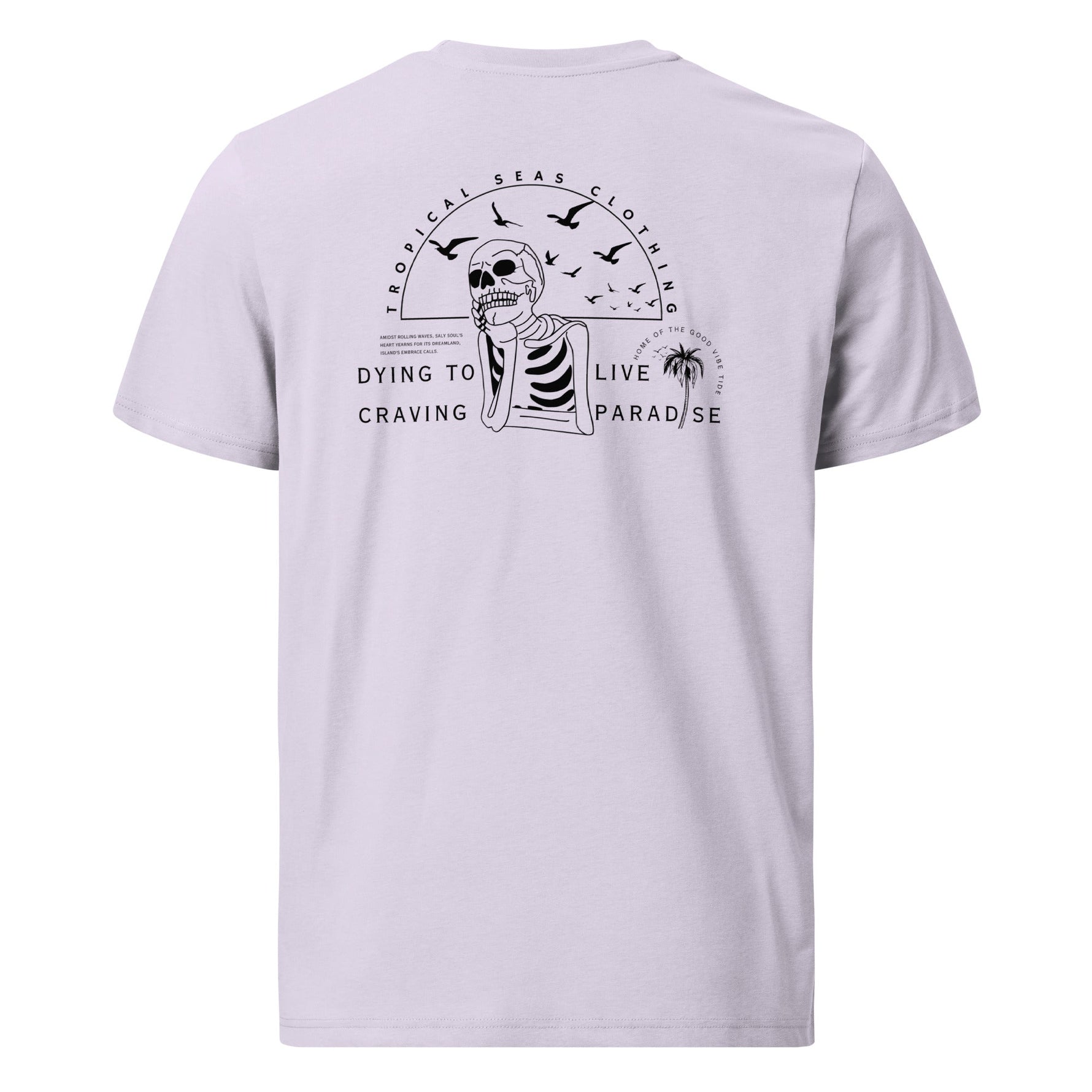 Craving Paradise Skeleton Organic Cotton t-shirt - flohmarkt-deutschland.shop