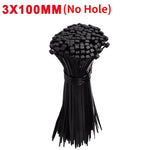 Creative Nylon Cable Ties with Screw Hole Mount Self Locking Loop Wrap Bundle Ties Strap DIY Office Cables Wire Fasten Organizer - flohmarkt-deutschland.shop