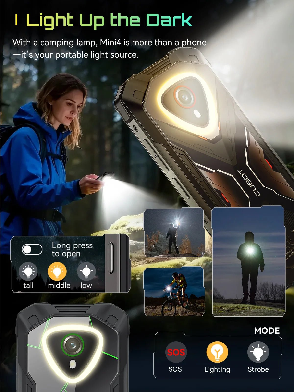 Cubot KingKong Mini 4 Outdoor Smartphone IP68 48MP 256GB 4G NFC - flohmarkt-deutschland.shop