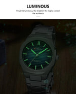 CURREN 8456 Business Quartz Stainless Steel Strap Watch Square Dial Casual Style Wristwatch with Waterproof Function - flohmarkt-deutschland.shop