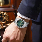 CURREN 8456 Business Quartz Stainless Steel Strap Watch Square Dial Casual Style Wristwatch with Waterproof Function - flohmarkt-deutschland.shop