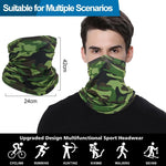 Cycling Face Mask Absorb Sweat Breathable Fishing Training Sport UV Face Scarf Neck Gaiter Summer Bicycle Face Bandana Head Band - flohmarkt-deutschland.shop