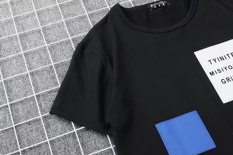 Men's Loose Graphic Summer T-Shirt (Short Sleeve)