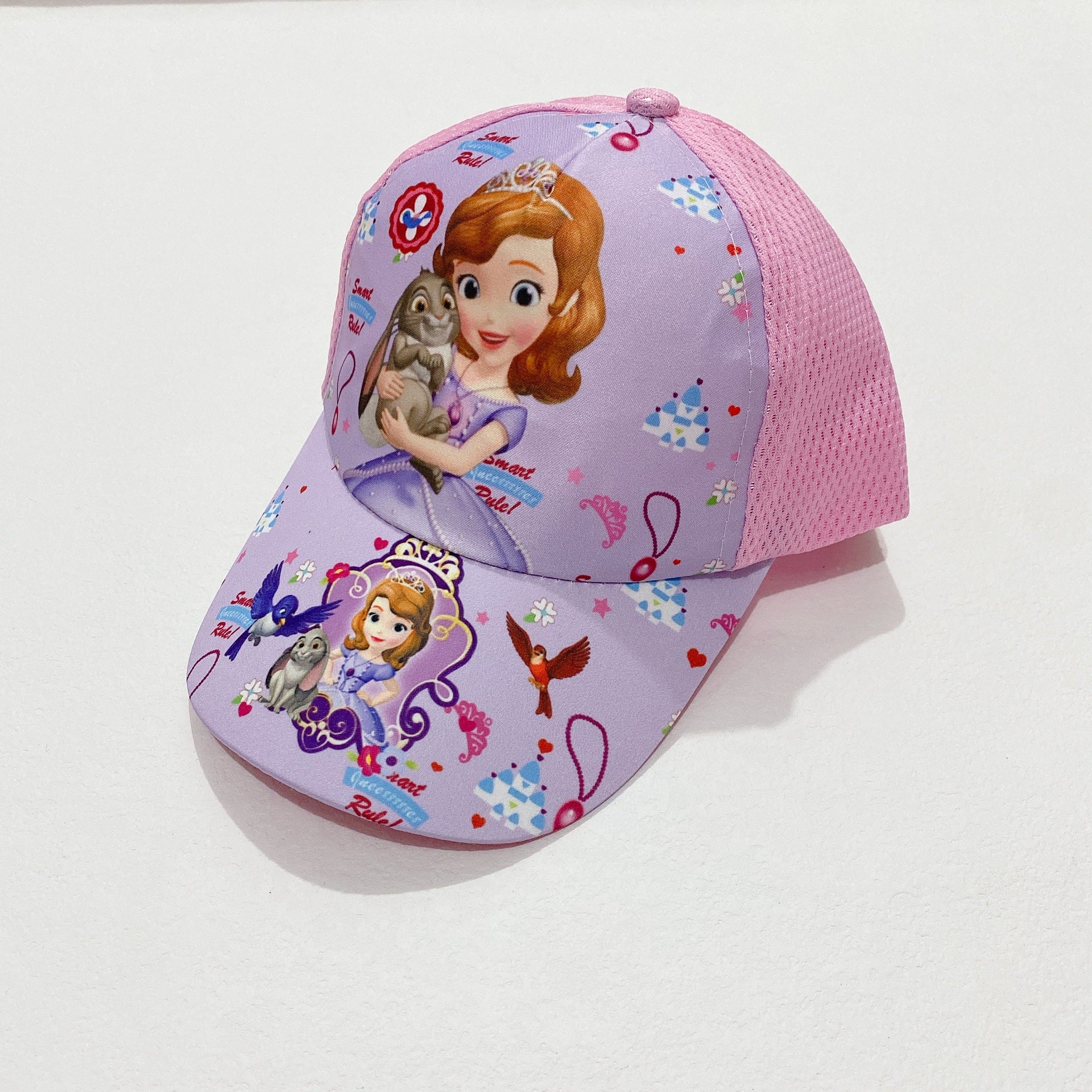Cartoon Princess Baseball Cap for Kids (Spring/Summer)