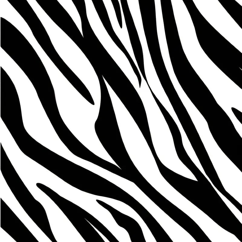 Zebra Print Microfiber Beach Towel - Oversized & Absorbent