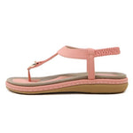Damen Böhmen Sandalen Flip-Flops flach bequem Sommer Strand - flohmarkt-deutschland.shop