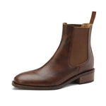 Damen Chelsea Boots 2026 – Retro-Schnürstiefel, niedriger Absatz, große Größen - flohmarkt-deutschland.shop
