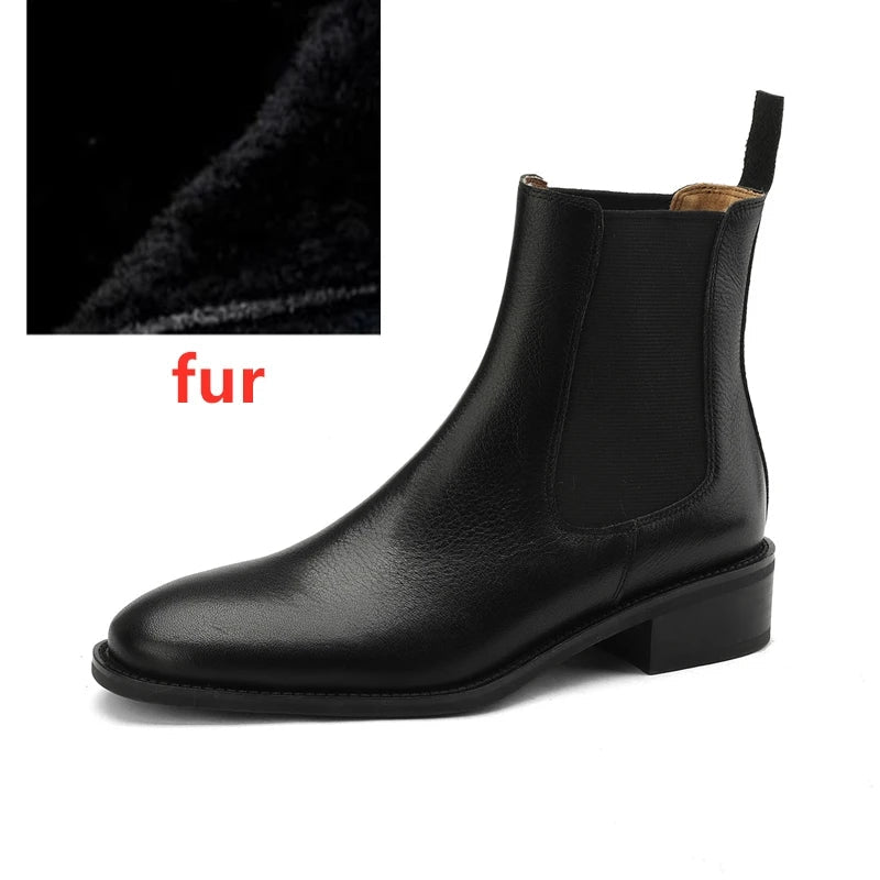 Damen Chelsea Boots 2026 – Retro-Schnürstiefel, niedriger Absatz, große Größen - flohmarkt-deutschland.shop