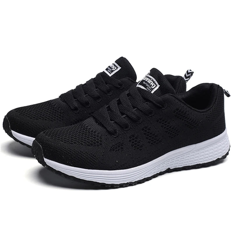 Damen Classic Sneaker – weiße Turnschuhe für Sport, Gym & Freizeit - flohmarkt-deutschland.shop
