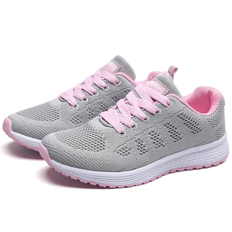 Damen Classic Sneaker – weiße Turnschuhe für Sport, Gym & Freizeit - flohmarkt-deutschland.shop