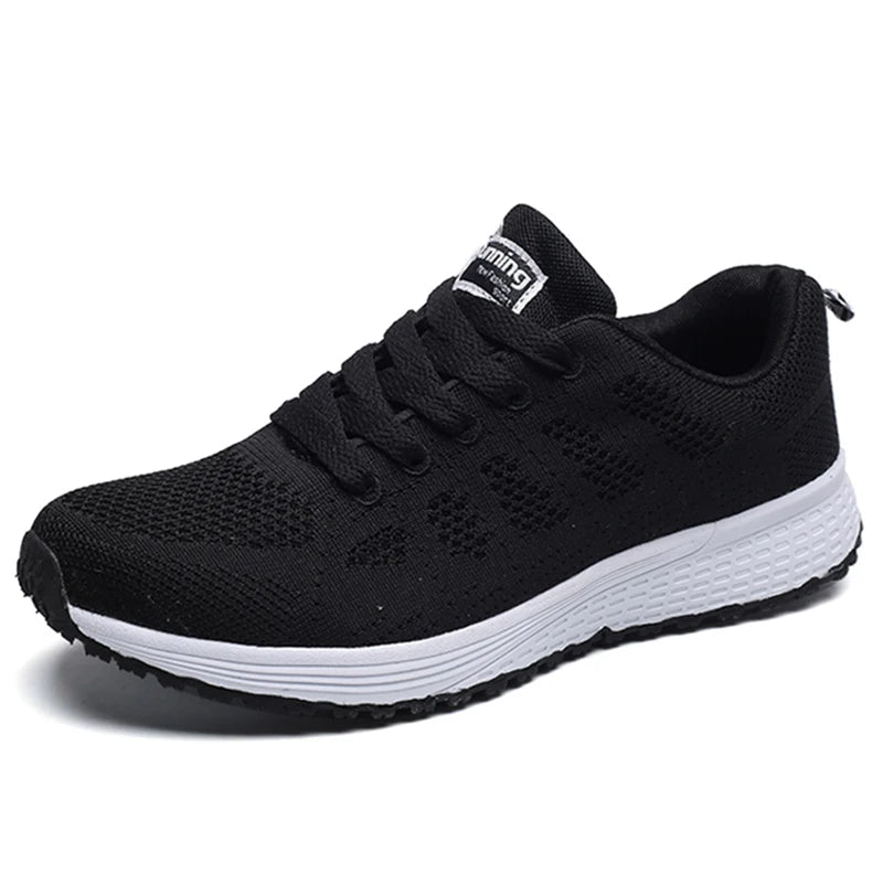 Damen Classic Sneaker – weiße Turnschuhe für Sport, Gym & Freizeit - flohmarkt-deutschland.shop