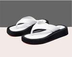 Damen Echtleder Flip-Flops – rutschfeste Outdoor-Strandpantoffeln für den Sommer - flohmarkt-deutschland.shop