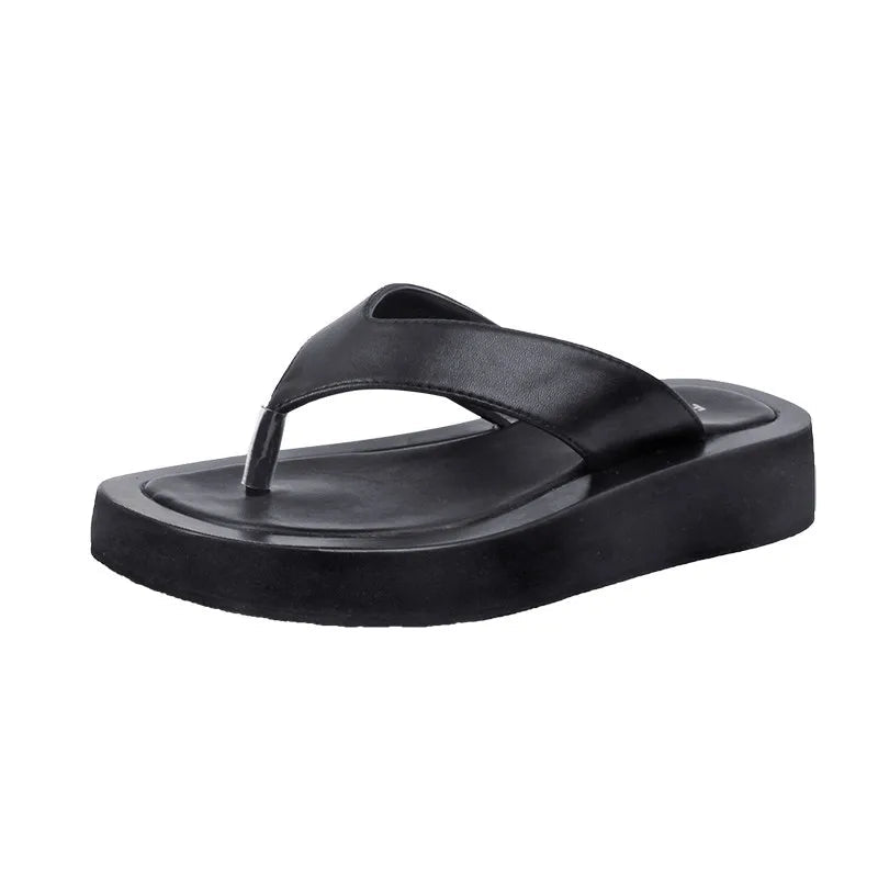 Damen Echtleder Flip-Flops – rutschfeste Outdoor-Strandpantoffeln für den Sommer - flohmarkt-deutschland.shop