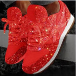 Damen Glitzer-Sneaker 2026 – Chunky Plateau-Schuh mit Glitzereffekt - flohmarkt-deutschland.shop