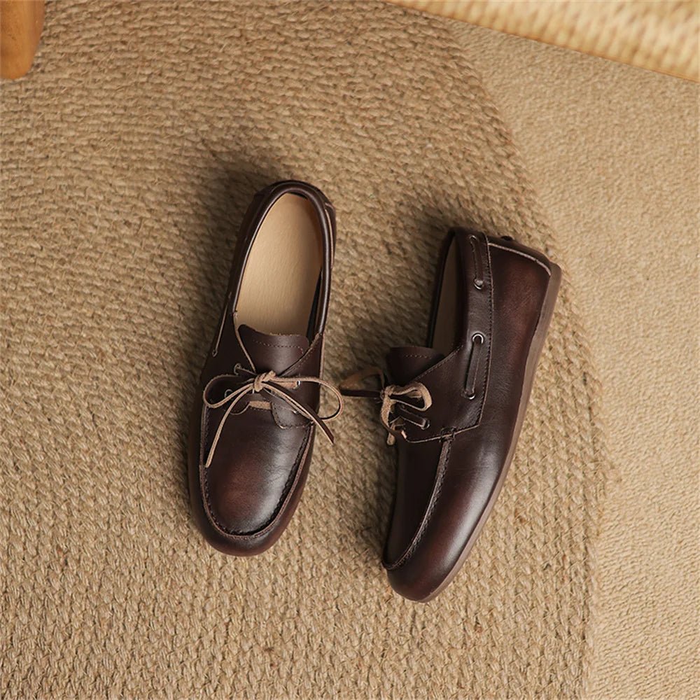 Damen Loafers Wildleder Slip-on Mokassins flach & bequem - flohmarkt-deutschland.shop