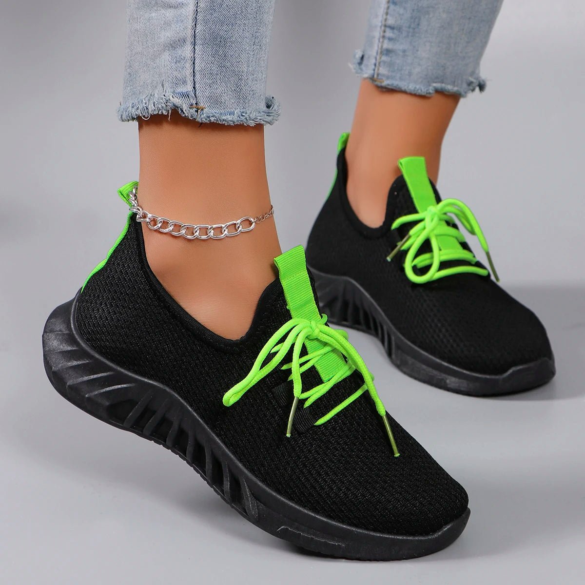 Damen Mesh-Flats – atmungsaktive, lässige Sportschuhe für den Sommer - flohmarkt-deutschland.shop