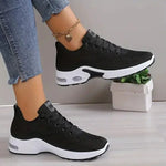 Damen Mesh-Sneaker – leichte Plateau-Laufschuhe, atmungsaktiv & bequem - flohmarkt-deutschland.shop