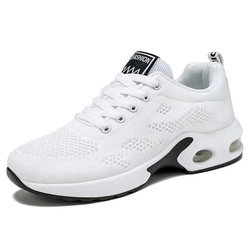 Damen Mesh-Sneaker – leichte Plateau-Laufschuhe, atmungsaktiv & bequem - flohmarkt-deutschland.shop