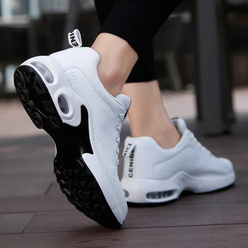 Damen Mesh-Sneaker – leichte Plateau-Laufschuhe, atmungsaktiv & bequem - flohmarkt-deutschland.shop
