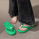 Damen Perlen Flip-Flops 2026 – Plateau Pillow-Slides, leicht & rutschfest - flohmarkt-deutschland.shop