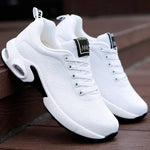 Damen Plateau Sneaker atmungsaktiv Mesh Laufschuhe - flohmarkt-deutschland.shop