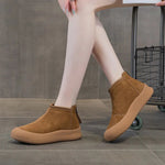 Damen Schneestiefel Echtleder warm gefüttert Winter - flohmarkt-deutschland.shop