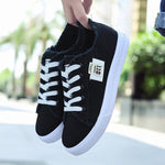 Damen Segeltuchschuhe – leichte, lässige Turnschuhe, flach & modisch - flohmarkt-deutschland.shop