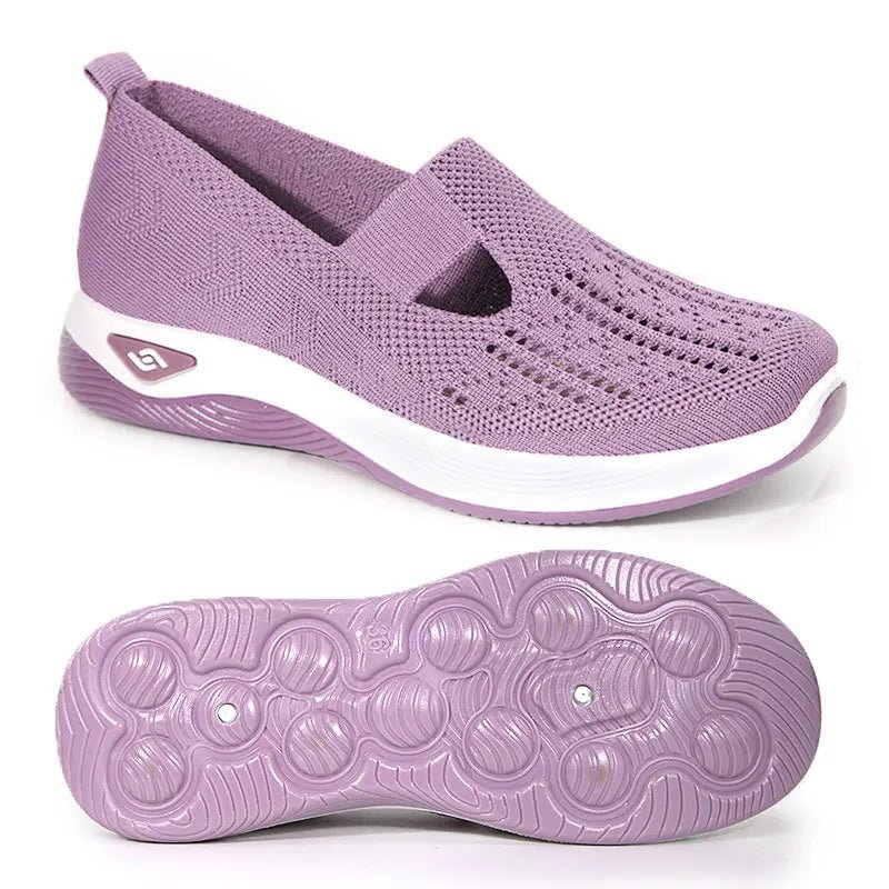 Damen Slip-on Turnschuhe – atmungsaktiv, weiche Sohle, orthopädisch & rutschfest - flohmarkt-deutschland.shop