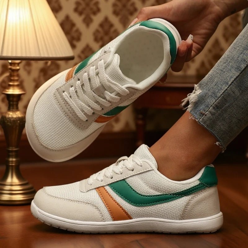 Damen Sneaker mit breiter Zehenpartie – atmungsaktive Barfuß-Laufschuhe - flohmarkt-deutschland.shop