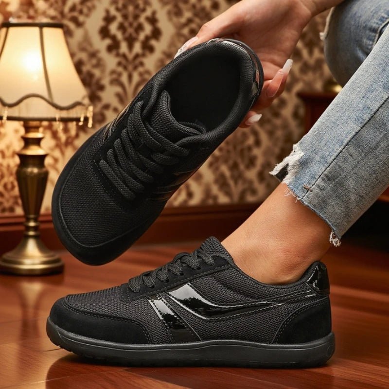 Damen Sneaker mit breiter Zehenpartie – atmungsaktive Barfuß-Laufschuhe - flohmarkt-deutschland.shop