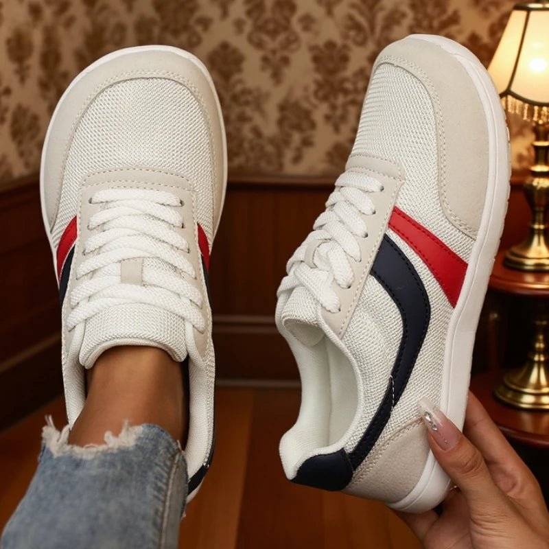 Damen Sneaker mit breiter Zehenpartie – atmungsaktive Barfuß-Laufschuhe - flohmarkt-deutschland.shop