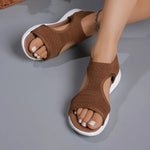 Damen Sommer Sandalen 2025 – bequeme Keil-Römersandalen - flohmarkt-deutschland.shop