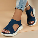 Damen Sommer Sandalen 2025 – bequeme Keil-Römersandalen - flohmarkt-deutschland.shop