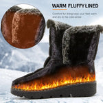 Damen Winterstiefel 2025 – Knöchelstiefel mit Pelz, wasserdicht & warm - flohmarkt-deutschland.shop