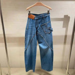 Damenjeans, lockere und bequeme, trendige Damenhose - flohmarkt-deutschland.shop
