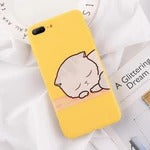 Cartoon Painted Phone Case for iPhone 11 Pro Max & S10 Plus