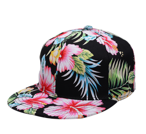 Women's Beach Style Hip Hop Flat Brim Hat