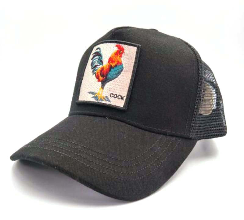 Embroidered Animal Rooster Baseball Cap - Hip Hop Style