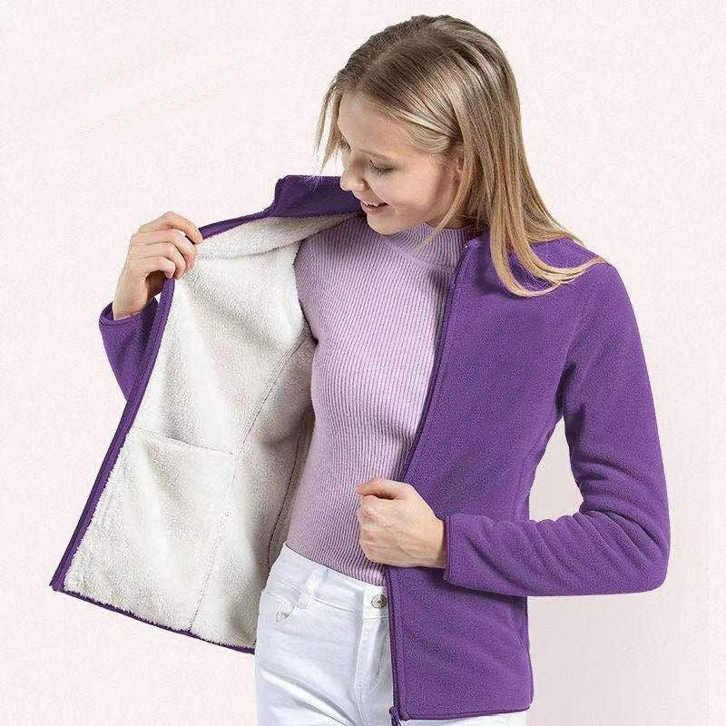 Reversible Fleece Jacket for Couples - Fall/Winter