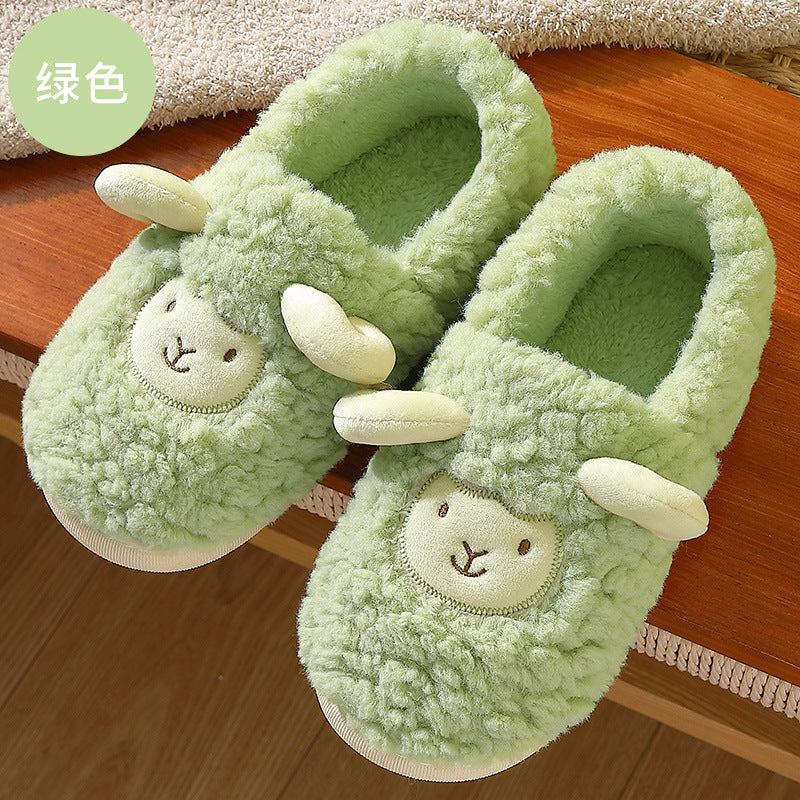 Women's Thick Bottom Indoor Non-Slip Warm Slippers