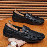 designer office shoes man casual business loafers for man black boat shoes man herren schuhe leder - flohmarkt-deutschland.shop
